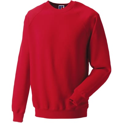 Russell Klassiek uniseks Sweatshirt voor volwassenen (Klassiek rood)