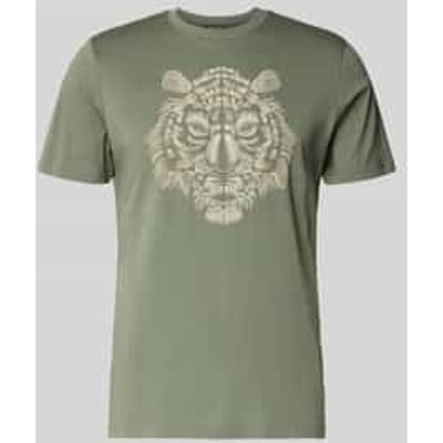 T-shirt met ronde hals