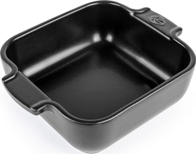 Peugeot Appolia Ovenschaal 18 cm - Satijnzwart - Vierkant