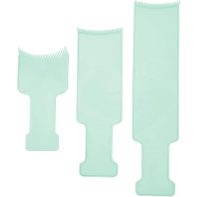 3 stuks Highlightbord Barbershop Kapsalon Haarkleur Sectioneerpeddel Set Kappersgereedschap voor