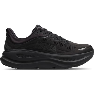 Hoka Bondi 9 Sneakers Heren - Zwart - Maat 40 2/3 - Mesh/Synthetisch