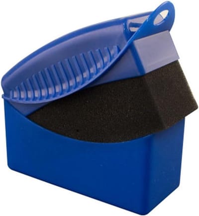 Autoband Spons - Wiel Borstel - Band Glans - Hoge Dichtheid - 45 Gram - Blauw