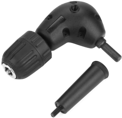 Dailygoody - Hoekadapter boormachines - 90 graden ontwerp - Lichtgewicht en compact - 9.5mm schacht - Perfect voor klussen en projecten - Geschikt voo...