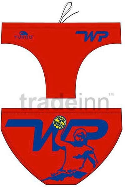 Turbo Player Zwemslip Rood XL Man
