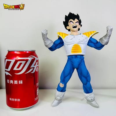 Nieuwste Dragon Ball Z Vegeta Anime Figuur Vegeta Actiefiguren 21CM PVC Beeld Collectie Model Speelgoed Cadeaus blue