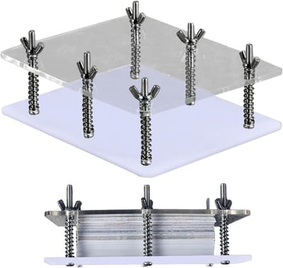 Kaart Afvlakker Pers voor Verzamelkaarten | Acryl Kaarten Reparatie Tool | Kaarten Rechttrekken en Beschermen