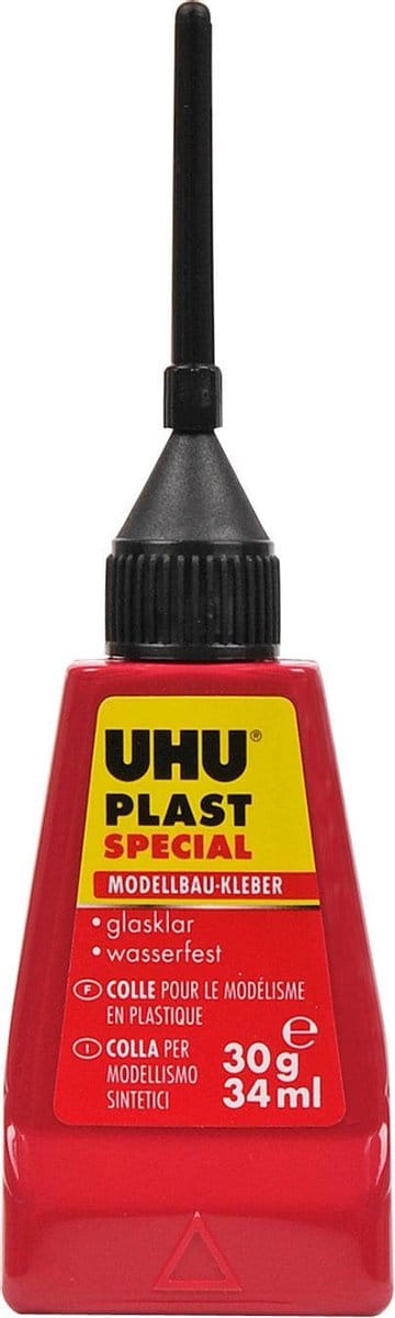 UHU - Plast Special - 30 g - Model making adhesive with fine metal needle