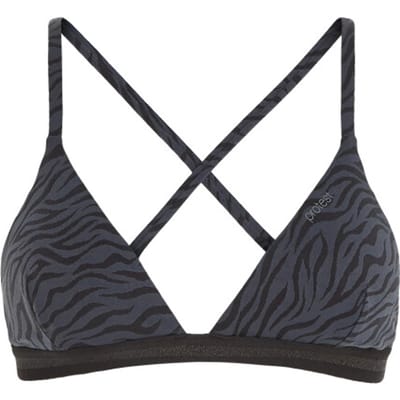 Protest Mixdali 23 – Triangel bikini top Dames – Verstelbare bandjes – Tijgerprint – Mix & Match