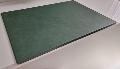 Bureauonderlegger met rand - Leren bureau mat - Bureau organiseren - Gemaakt in Duitsland - 90 cm x 48 cm