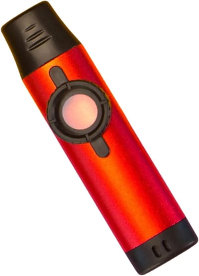 Muziekmaker Kazoo - Klein Instrument - Muziek Maken - Verstelbaar Instrument - 2.7 x 10.7 cm - Rood