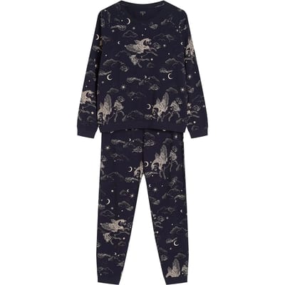 Pyjama met lange mouwen voor dames Esotiq Craco