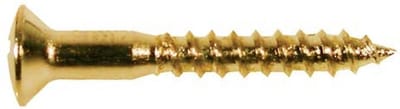 Boston WS-14-G Ovalen Verzonnen Schroeven 2,4x16mm - 12 Stuks Goud