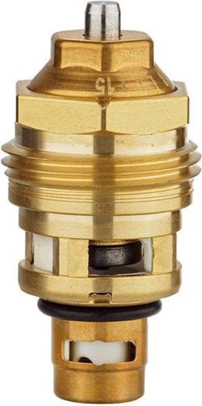 Heimeier Eclipse thermostatisch radiatorventiel met debietregeling haaks verkeerd 1/2