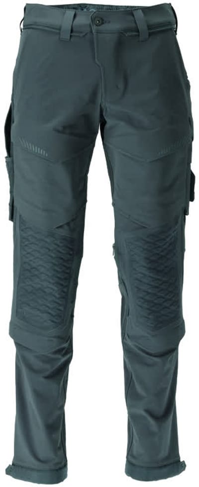 Mascot Customized Broek met kniezakken 22179-652 - Bosgroen - C44 - 76
