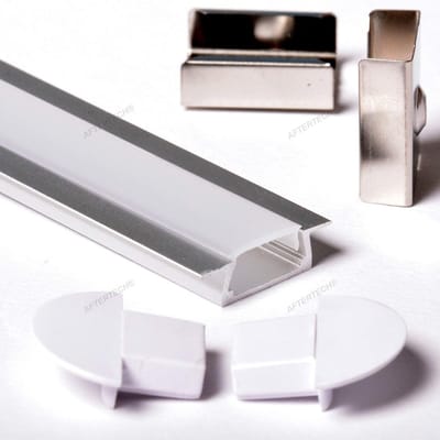 Inbouw Aluminium Profiel voor LED Strip 2 Meter - Inclusief Matte Afdekking