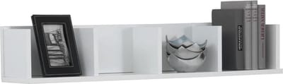 Wandrek Blossom Wit - Breedte 92 cm - Hoogte 16.5 cm - Diepte 17 cm
