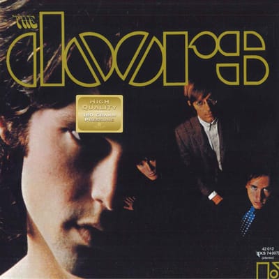 LP Plaat DOORS - The Doors EKS74007 ELEKTRA Europa Rock beige