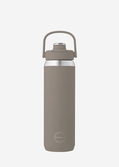 AYA&IDA - Sports Bottle - Drinkfles - Thermosfles - waterfles - RVS - 700 ml - Driftwood