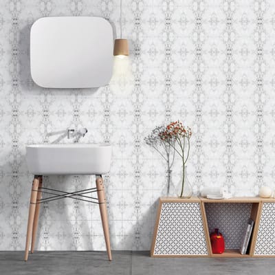 Muurstickers - Zelfklevende tegelmuurstickers voor keuken en badkamer - 60 tegelstickers met marmerlook - 60 stickers 20x20cm