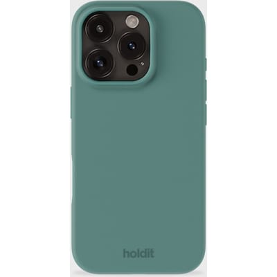 Phone case silicone Moss Green iPhone 16 Pro Max