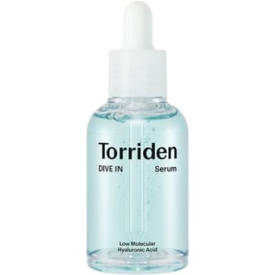 Torriden DIVE-IN Laag Moleculair Hyaluronzuur Serum – Diepe Hydratatie & Vocht Boost – 50ml / 1.69 fl. oz. white