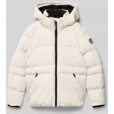 Gewatteerd jack met labeldetail, model 'MANAY’