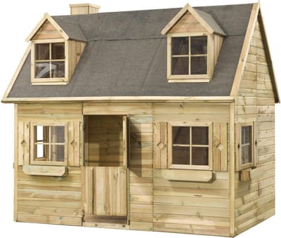 Swing King speelhuis Milan 248x161x251cm - Geïmpregneerd FSC hout