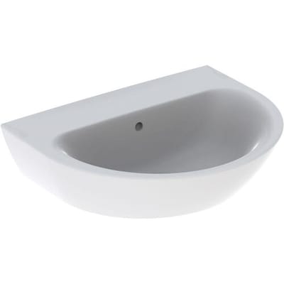 Geberit Renova washbasin 60 x 48 cm without tap hole with overflow 500.659.01.1