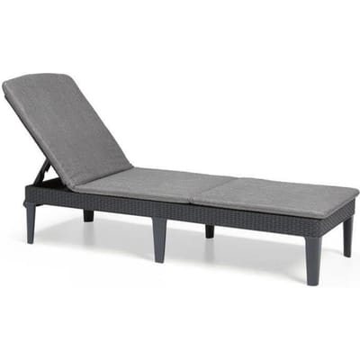Allibert Jaipur Ligbed - 58x187,5x29 cm - Grafiet