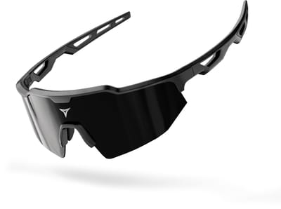 Breaking Limits Polariserende Sport Zonnebril - Fietsbril & Hardloopbril - UV400 Bescherming - Ultralicht - Zwart