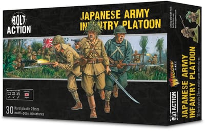 Japanese infantry platoon (Bolt action nieuw)