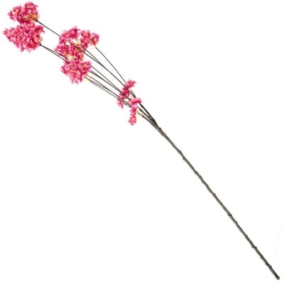 Kunsttak kersenbloesem 135cm roze