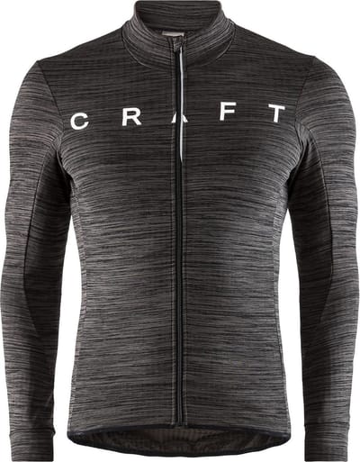 Craft Fietsshirt Heren Zwart  / REEL THERMAL JERSEY M BLACK - S