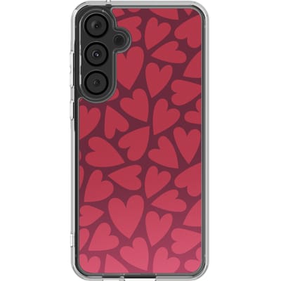 imoshion Hoesje - Geschikt voor Samsung Galaxy A55 (5G) - Design hoesje - Hearty Coral Dust