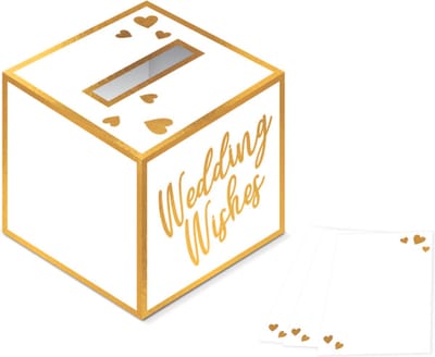 Amscan - Wedding Whishes Box 25 x 25 cm