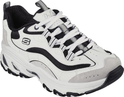 Skechers Arch Fit D'Lites-Lucid Dreams Dames Sneakers - Wit