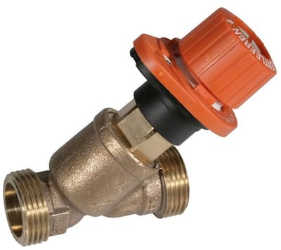 Resideo Smoorventiel Kombi-4 2x buitendraad, messing, DN 20, V1810X0020