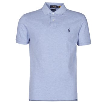 Polo Shirt Korte Mouw Polo Ralph Lauren POLO AJUSTE DROIT EN COTON BASIC MESH LOGO PONY PLAYER