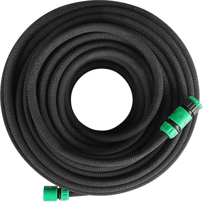 Druppelslang Tuin - Watergevende Slang - Automatische Bewatering - Gelijkmatige Waterverdeling - 30 Meter Lengte - Groen