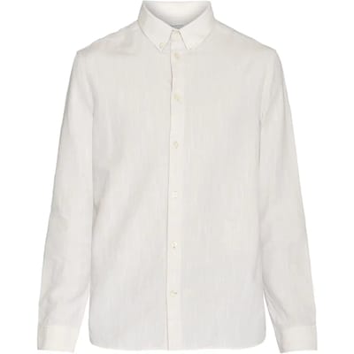 Linnen overhemd KnowledgeCotton Apparel Gots Vegan