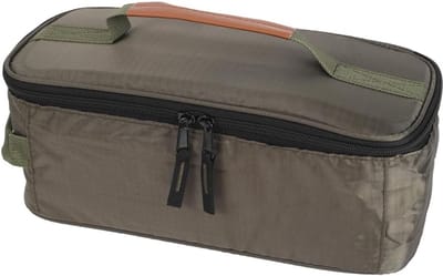 VHV - Camping organizer - Keukengerei tas - Bestek opbergtas - Waterdicht - Draagbaar - Met ophanglus - Voor kamperen, picknick en BBQ - 31*13*12cn - Legergroen