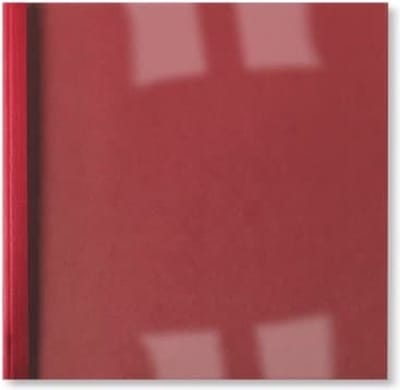 GBC LinenWeave ThermaBind Bindomslagen 3mm Rood (100)