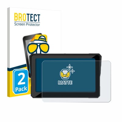 BROTECT - Screenprotector voor Carpuride W702 Plus 7" - Folie Beschermfolie matte 2 Stuks