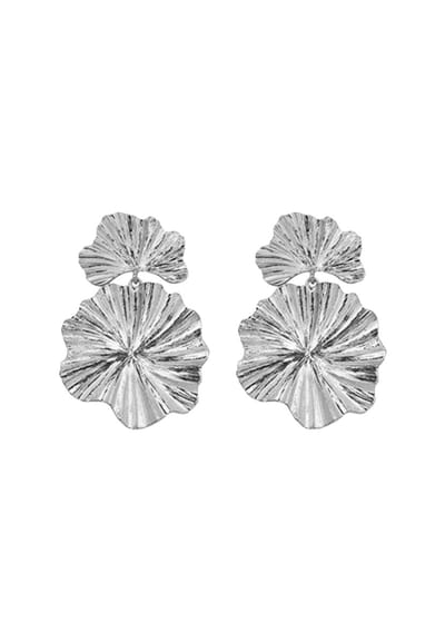 Margot Bardot Helge Oorbellen Silver