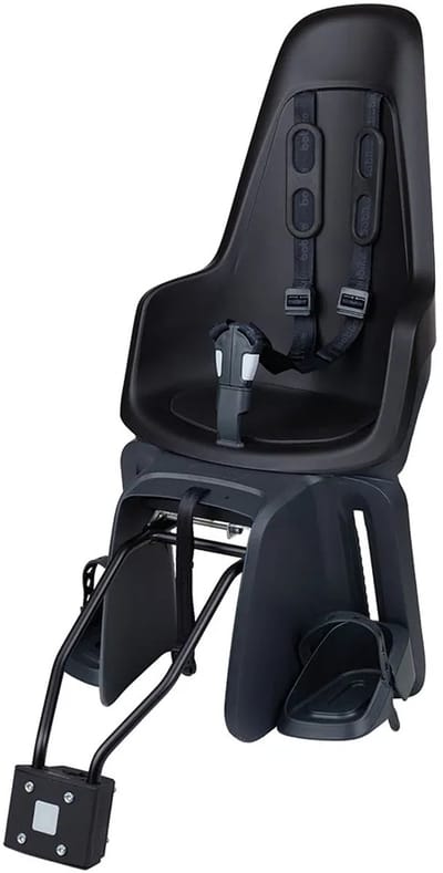 Bobike One Maxi FF/framebevestiging- Urban Black - fietsstoeltje - kinderzitje - achterzitje - fietszitje - voor montage op de zadelbuis van een fiets of e-bike