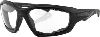 Bobster® Fietsbril Desperado - Fietsbrillen Heren - Sportbril - Fietsbril Dames - Zwart - Helder Glas