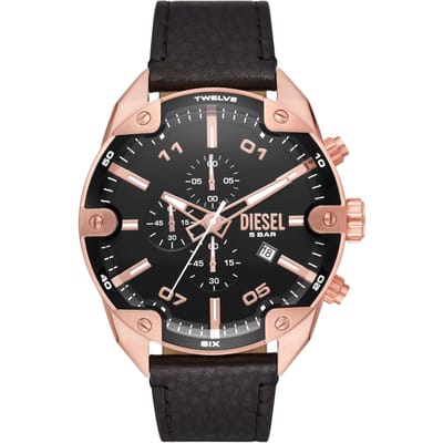 Diesel DZ4607 Herenhorloge 49 mm - Rosékleurig