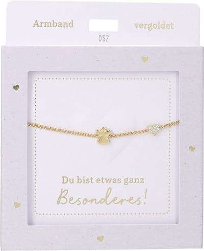 Depesche armband goud vriendschap cadeau voor meisjes en dames.
