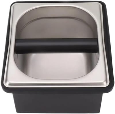 Koffieklopdoos - Uitklopbox - Koffiezetapparaat - Afneembare bodem - 173 x 186 cm - Zwart