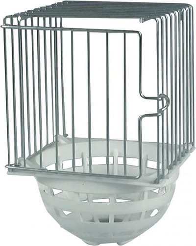 Duvo+ Nestkast metaal met plastic 10x11x16cm